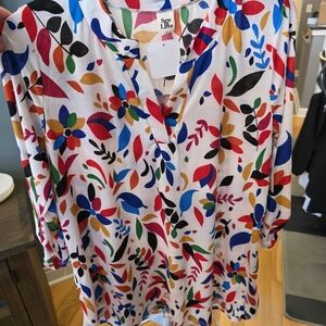 Sew In Love Women's Multicolor Floral Top